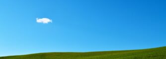 Blue Sky with Cloud